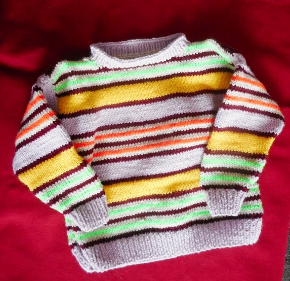 pletený svetřík